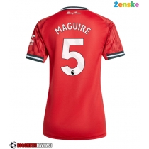 Ženske Nogometnih dresov Manchester United Harry Maguire #5 Domači 2025-26 Kratki rokavi